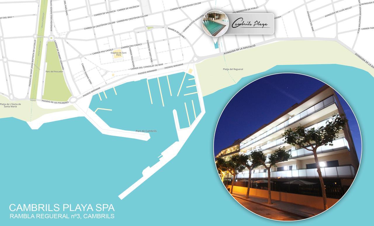 Apartamentos Cambrils Playa Spa Exteriér fotografie